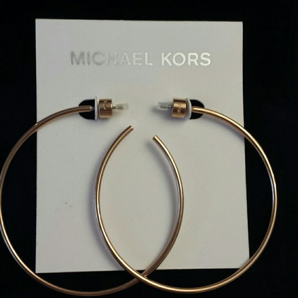 mk earrings hoops